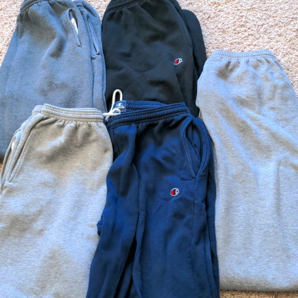 Champion Other - 5 pairs of large tall sweatpants